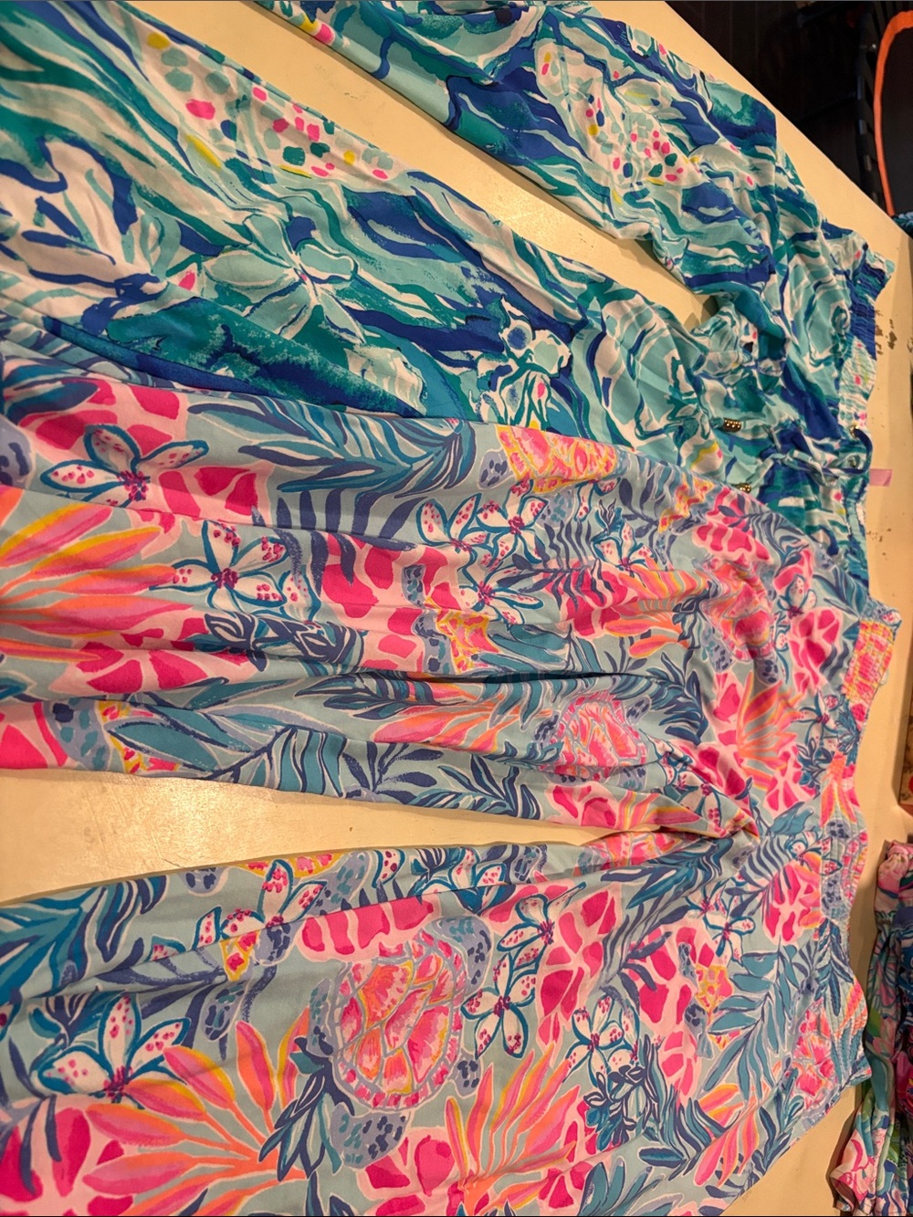 EUC Lilly Pulitzer large stretchy waist pants